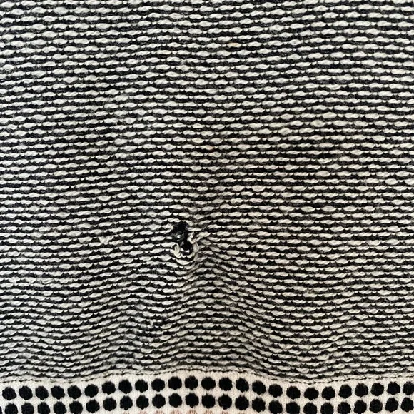 Missoni Black and Cream Sleeveless Turtleneck Top - Size 10 - Picture 2 of 8